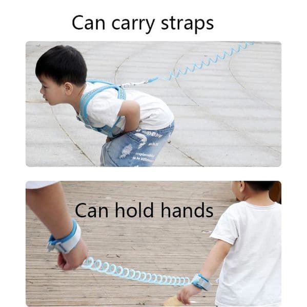 2 in 1 Baby Harness Belt LeashesAnti Lost Wrist LinkChild Anti Lost Leash Baby Cute Harness Belt Strap Hold Kids Wrist Link 260407BJ
