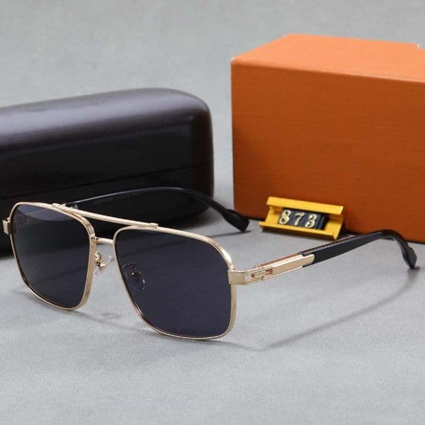 Fashion Designer Sunglasses Simple Sunglasses For Women Classic square frame Sun glass with Letter Eyeglasses