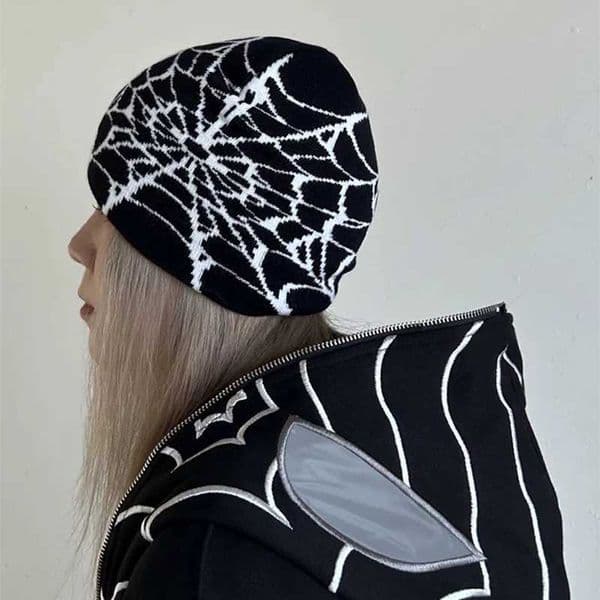 Fashionable Hip-Hop hat for women Jacquard knitted hat with winter star pattern warm hat for outdoors suitable for Christmas H251217
