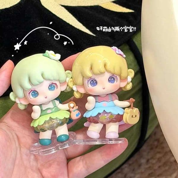 Original Cqtoys Yooie Mini Blind Box Seasons Fire Works Series Cute Girl Figure Figurines Doll Desktop Ornament Gift For GirlsT260408