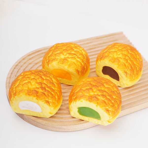 2026 New Decompression PU Slow Rebound Squeeze Fun Simulation Food Play Sandwich Fluid Bread Toy Toys