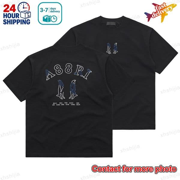 Mens Designer T shirt 5A Top Version Buyer First Quick Delivery Fashion graphic Loewelsy 26 Short Designe Printed Embroidery pattern Casual Men tops