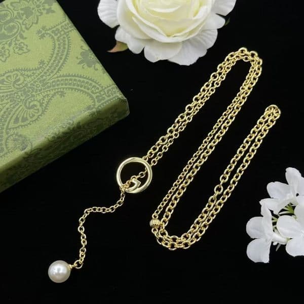 womens jewlery necklace for women designer pendant necklaces luxury classic necklace jewelry enamel necklace