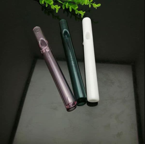 Smoking Pipes Aeecssories Glass Hookahs Bongs Colored extended glass pipe with logo