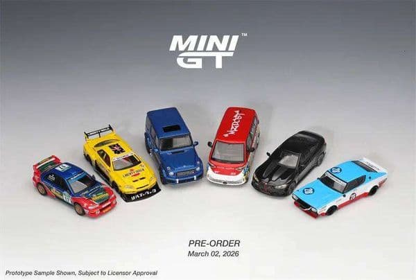 FOR MINI GT 1:64 ** Preorder** PART ONE 26W0409