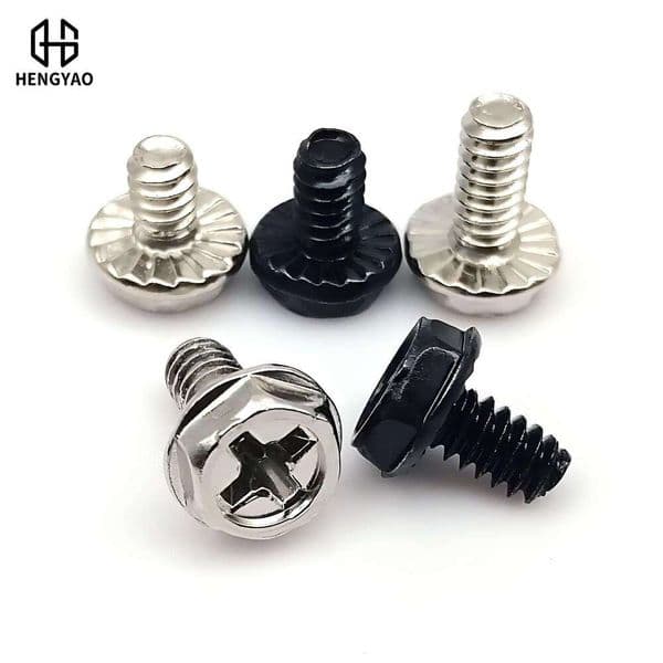 6 # 32x5/6/8mm Case Power Adapter Hard Drive Motherboard Graphics Card Cross Head Fixing Screws Bolts Computer B