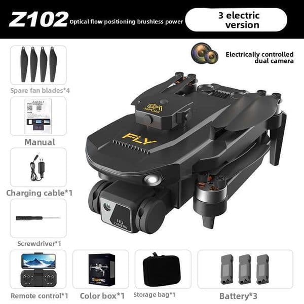 New Z102 Original Drone Professional 8K HD Aerial Photography Dual-Camera 360° Omnidirectional Obstacle Avoidance Drone Kuhangxin
