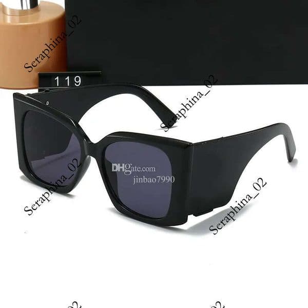 Square black frame Sunglasses Designer Luxury Men Women SunGlasses Classic Vintage UV400 Outdoor Sun glasses with box 01