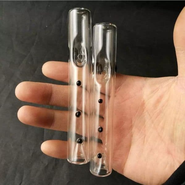 10 pcs/lot Cheap Glass Steamroller Hand Pipes Pyrex Glass Smoking Pipes Glass Hand Pipes with Colorful Balancers 120mm /175mm