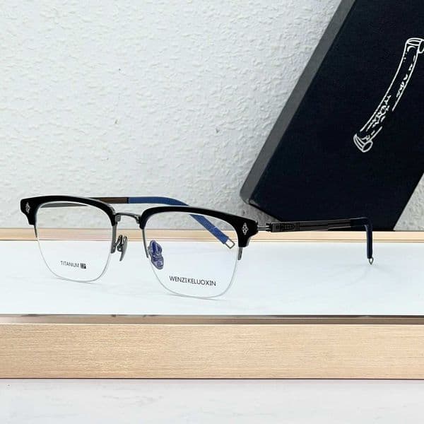 Sunglasses Designer Fashionable And Simple Square Frame Glasses For Men Women Versatile Fitted With Prescription Lenses Protection 3K9L