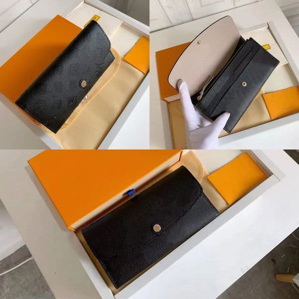 Top Designer Wallet Luxury Long Wallet Organizer Bag Credit Card Holder Coin Purse Key Pouch Clutch Come With Box 19*10*4CM