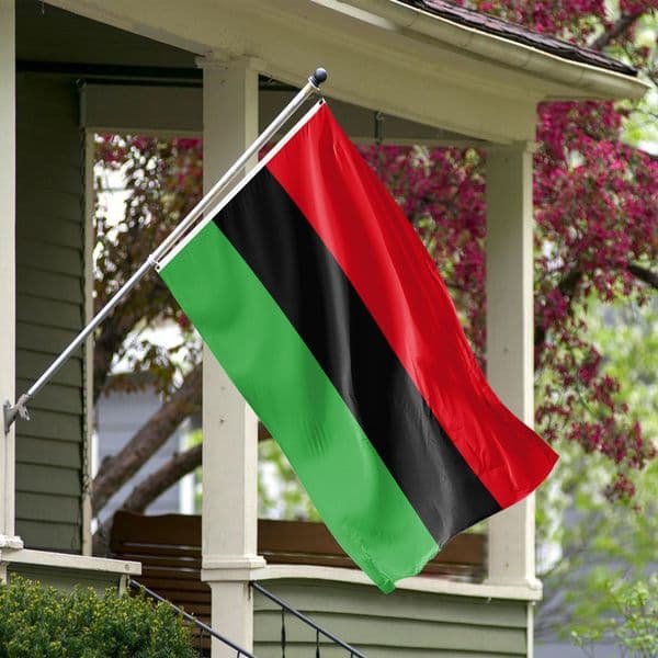 African American Heritage Flag Hanging Cloth Decoration Background 3x5FT