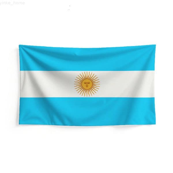 Argentina Flag National Flags Hanging Banner For Decoration