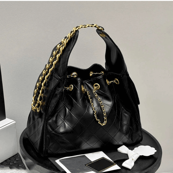 Luxury designer shoulder bag 25 hobo suede chain crossbody bags genuine leather soft caviar lambskin women tote fashion wallet handbag large mini 7A mirror