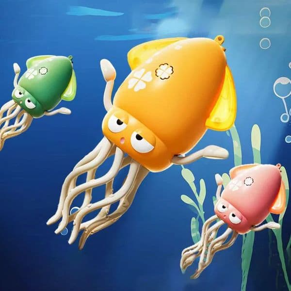 Magic Electric Dancing Octopus Toy with Led Light Music Automatic Evasion Crawling with Fishing Rod Tummy Time Toy Gift 260408
