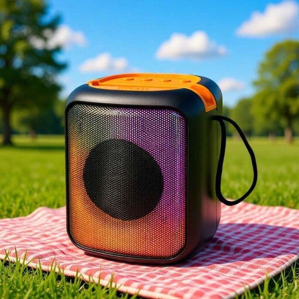 2026 new crossborder highpower bluetooth speaker portable desktop outdoor loud volume subwoofer