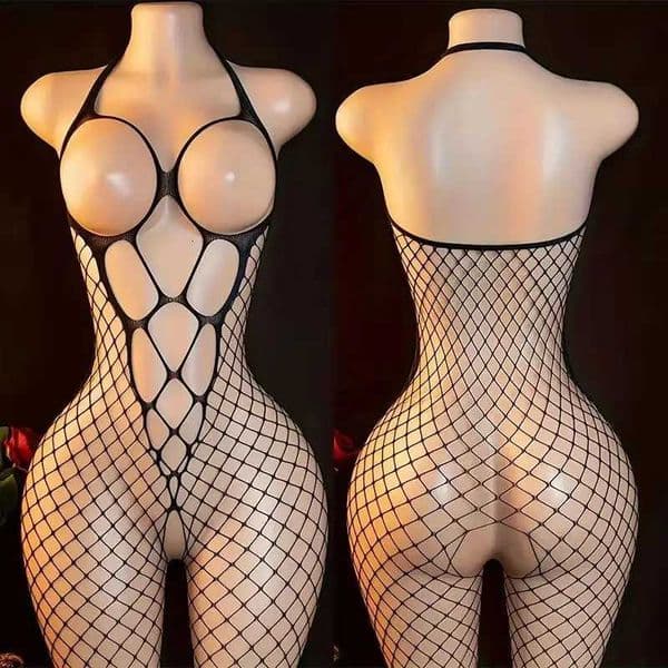 Sexy Pajamas Nightdress Woman Lingerie For Open Crotch Backless Hot Porn One-piece Bodysuit Erotic Costume Babydoll Underwear X260407