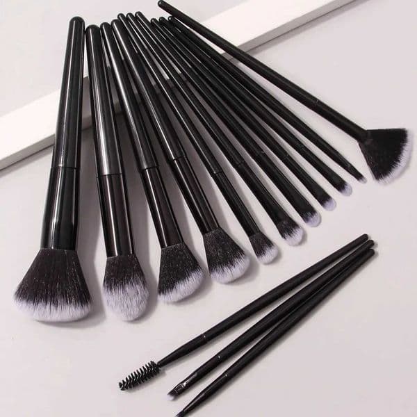 14-piece makeup brush seteyeshadow brushcontouring brushmascara brushsoft bristle portable design professional makeup tool W251118