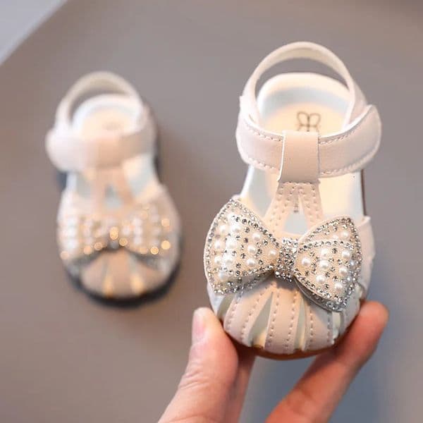 Baby sandals kids girls sandals soft bottom Infant shoes children infant girls princess shoes Bowknot Kids Girl sandals 260409