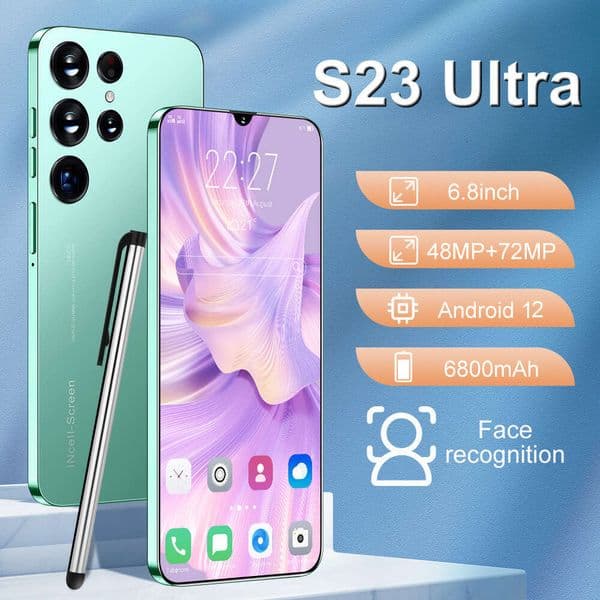 Cross-Border Hot Selling Wholesale S26 Ultra Smartphone Foreign Trade Exclusive 16+1T Source Factory Price Technology