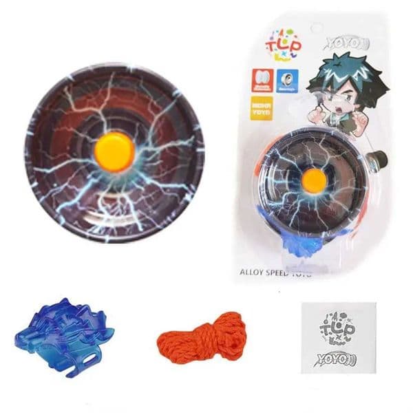 Professional Gift For High Speed Beginners Boy Aluminum Yoyo Luminous Yoyo Metal Yoyo Competition Yo-Yo X260410