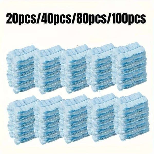 20/100pcs Disposable Refills Handle Not Included Electrostatic Duster Cloths Effortless Dust Removal For Furniture Blinds 26Y0410