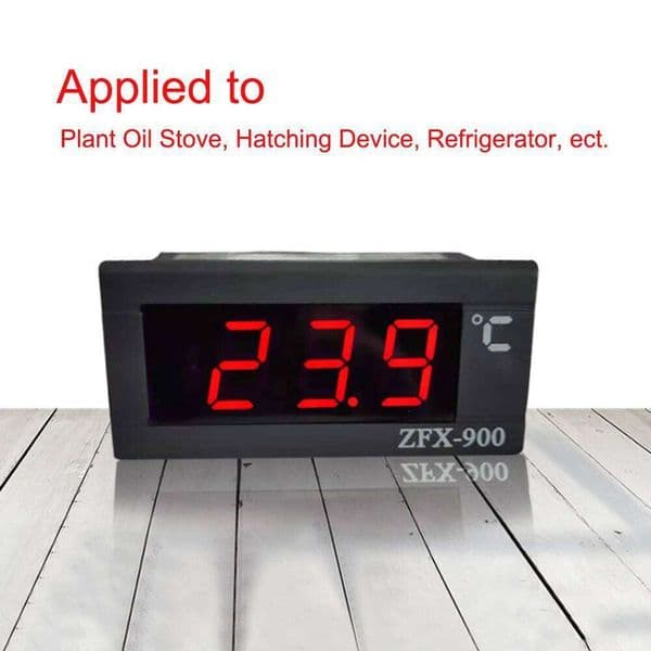 Embedded Meter Intelligent Digital Temperature Display Panel for Refrigerator Deepfreeze Cold Closet