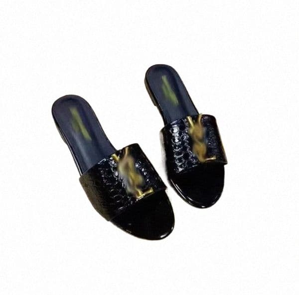 designer slippers flat slides for womens sandals girl blue pink fashion embroidery slipper outdoor shoes 01 h0uz#