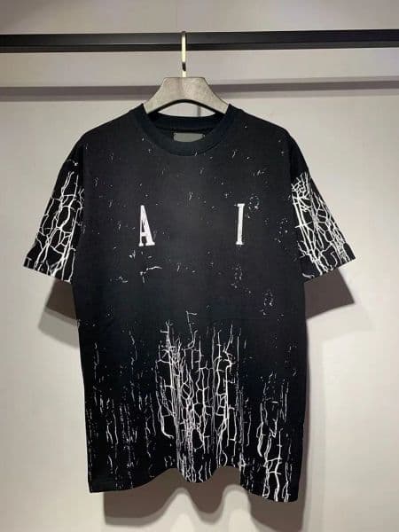 Aamirishrit Designer Mens T shirts Printed man T-shirt Cotton Casual Tees Short Sleeve Hip Hop Streetwear TShirts Designer TShirts