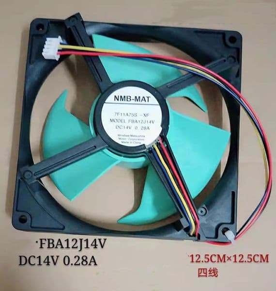 Free shipping original FBA12J14V DC14V 0.28A four wire cooling fan