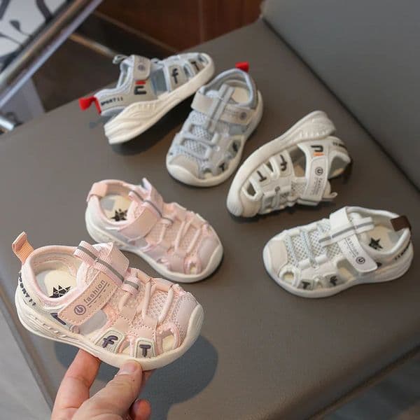 Unisex Baby Boy Girl Sandals Summer Toddler Beach Shoes Infant Sandals born Breathable Sneakers Baby Boy Girl Sandals 260409
