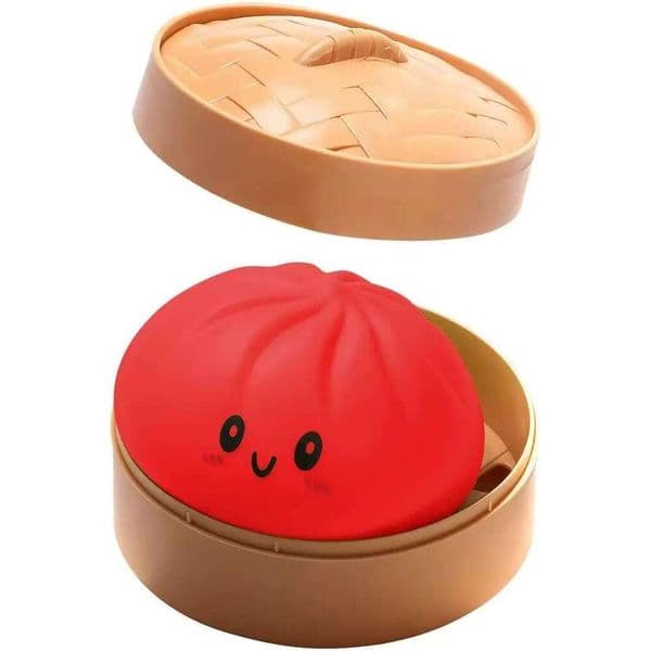 Mystery Dumpling Squishy Stress Balls Fidget Sensory Toy Soft Squeeze Decompression Dough red 41d
