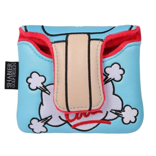 Exquisite Rocket Summer Popsicles Embroidery Mallet Blade Putter Cover Golf cover 26Y0408