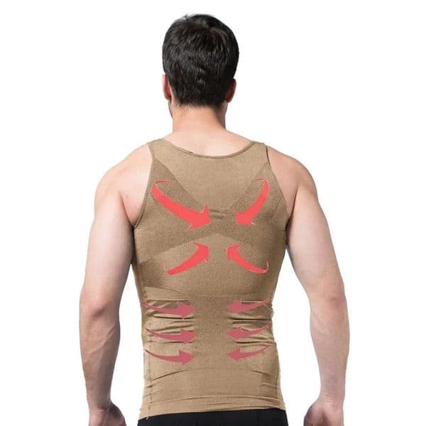 S-3XL Mens Slimming Body Shapewear Corset Vest Shirt Compression Abdomen Belly Control Slim Waist Cincher Underwear Sports Vest 260410