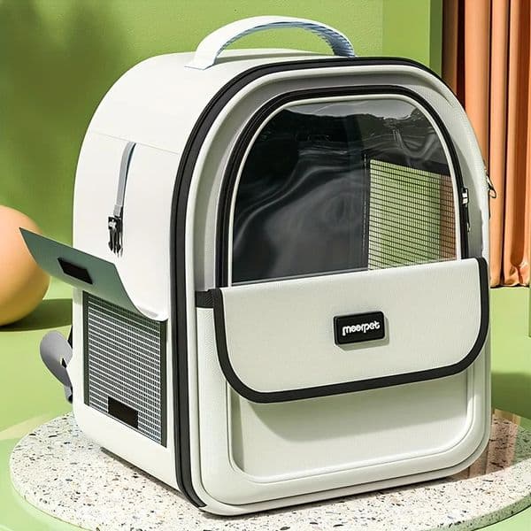 Pet Backpack Going Out Large Cat Transparent Space Capsule Breathable Portable Bag Dog Supplies 260403BJ