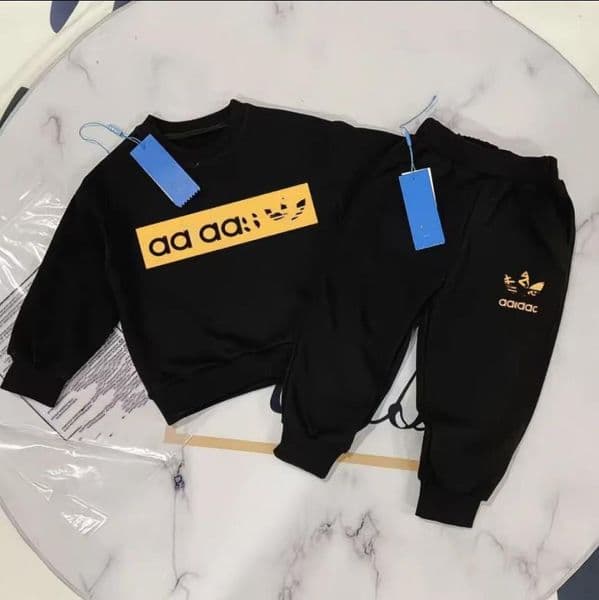 Designer Children's sweatshirt sets - 2026 spring new arrivals - Boys and girls' children's sets - Baby sports two-piece set