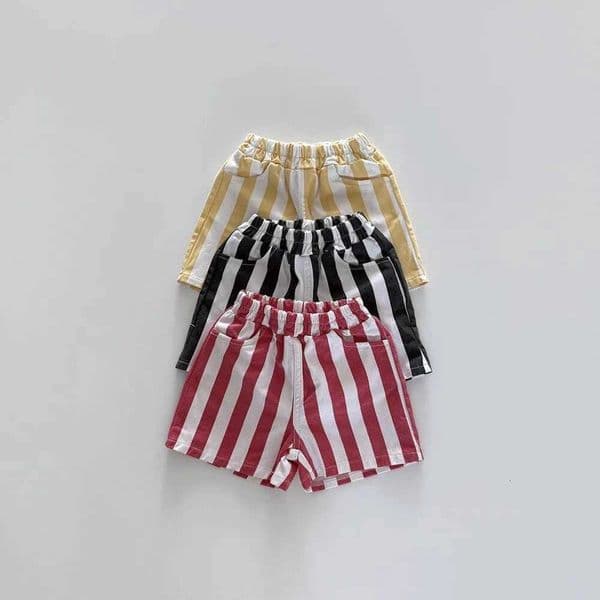 K2630 Korean Style Soft Casual Fashionable Short Pants for Boys And Girls Cute And Trendy Childrens Clothing New 2025 Model H260410