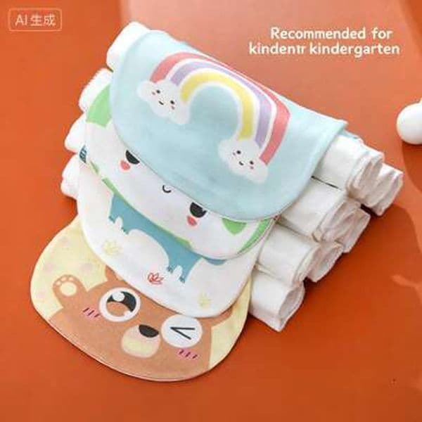 2026 New New Perfume Kindergarten Children's Pure Cotton Gauze 4-Layer Baby Summer Sweat Absorbent Breathable Men And Women Pad Cologne Back