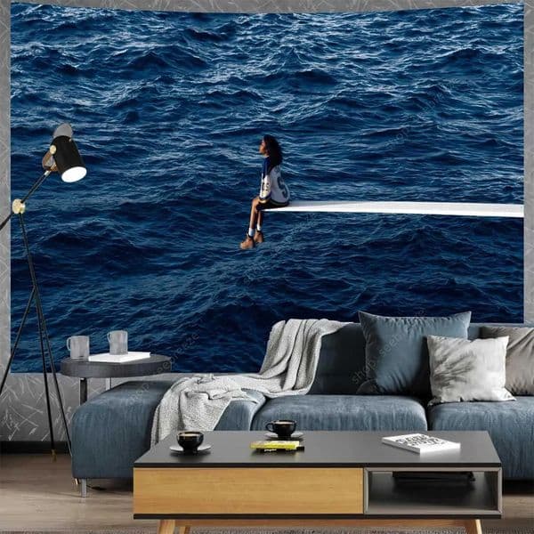 Luxury Designer Decor SZA gift set Album Flag SOS Art Music Cover Poster Tapestry For College Dorm Men Cave Wall Living Room Bedroom Decor Decoration Home 3