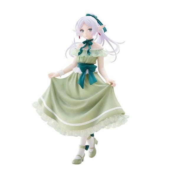 19CM Anime Frieren Figure Green Dress Frieren Action Figure PVC Frieren Model Desktop Collection Model Toys Kids Christmas Gifts S260411
