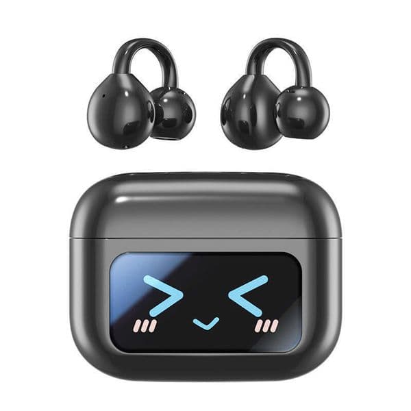 M100 Bluetooth Touch Screen Ear Clip Type With Ai Intelligent Translation Sports Long Battery Life Wireless Headset