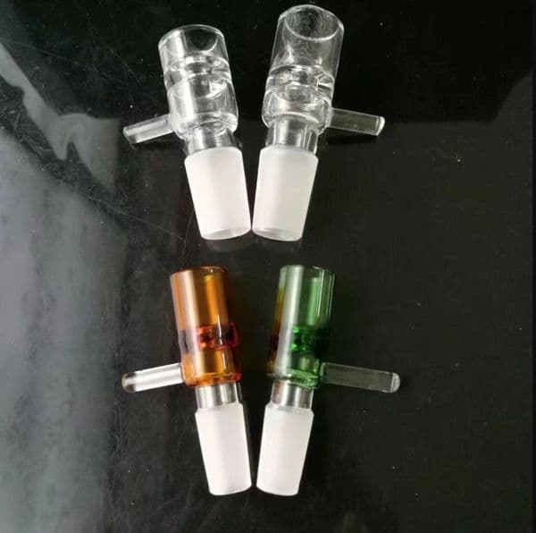Glass Pipes Smoking Hand-blown Beautifully Handcrafted Smoking Pipe Color Smoke Town Adapter