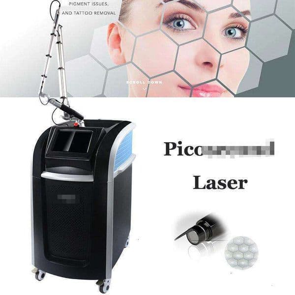 Best Quality Profession Nd Yag Laser 3 Wavelengths Picolaser Device For Pigment Freckle Tattoo Removal Picsecond Pulse Machine
