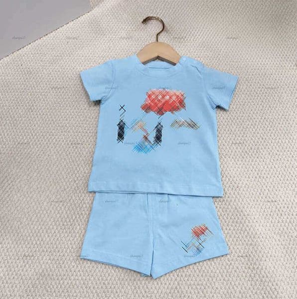 Fashion newborn jumpsuits Multiple color options toddler bodysuit kids designer clothes baby Crawling suit T-shirt and shorts A141X04N091-c