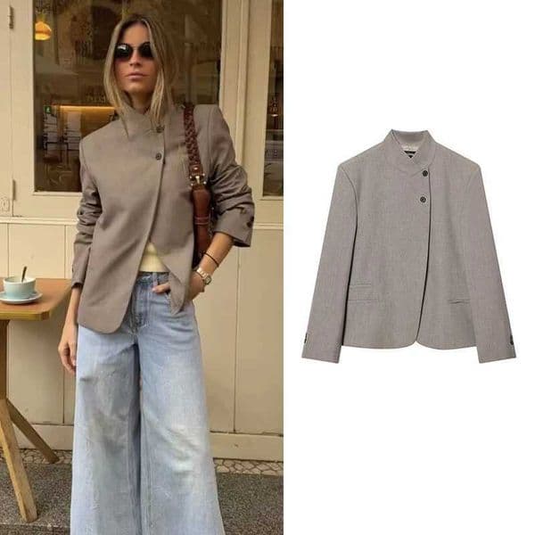 Womens Spring Blazers Blouse 2026 New Fashion Young Womens Elegant Travel Holiday Jackets Spring Strt Sarm Blazers Jackets T260410