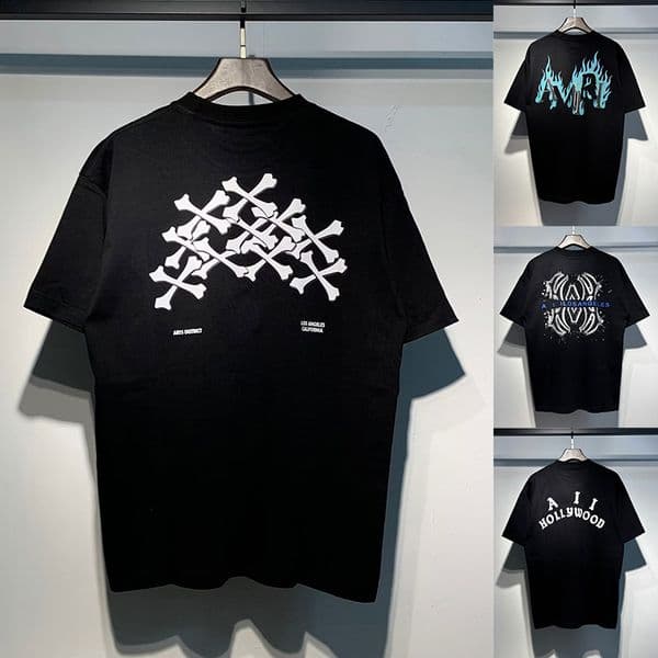 t shirts amirimen shirt summer mens tops womens designer Fashion tshirts loose tees casual cotton shirt clothings black and white shorts sleeve clothes