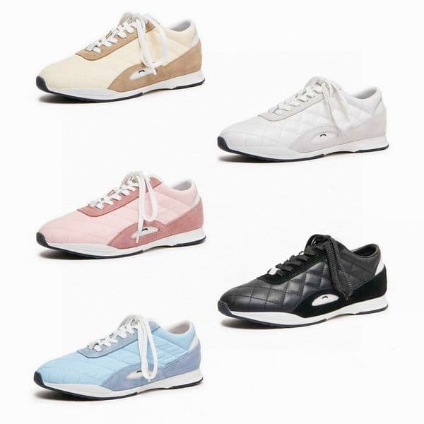 Luxury chunky sneaker quilted Flat Designer Casual shoe Woman CC 2026 fashion Leather track Run shoe Sport Tennis Germany trainer Daddy golf athletic shoes loafers