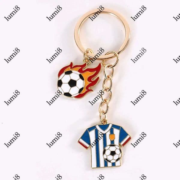 2026 World Cup Soccer Keychain, Fans Souvenir Pendant, Creative Bag Charm Key Ring