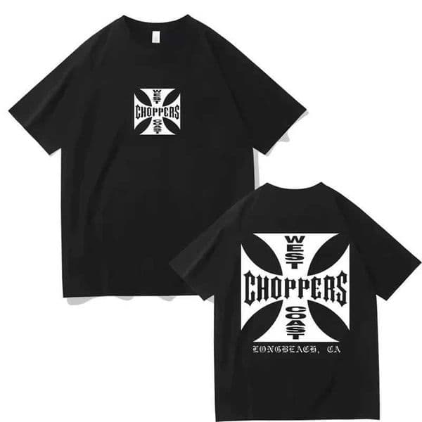Summer Fashion T Shirt Women Men Cotton West Coast Choppers Print T-Shirt Casual Short Sve O-Neck Tshirt Vintage Clothing Tee H260410