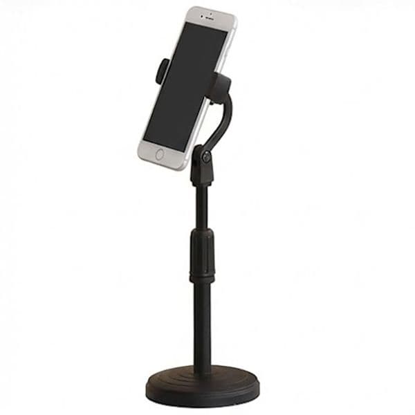Adjustable Telescoping Desk Mount Heavy Duty Circular Platform Camera Stand For Livestreaming Video Vlogging Thickened Height Holder Kit WholeSale Bulk